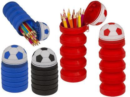 Pop-up pencil case, Football,