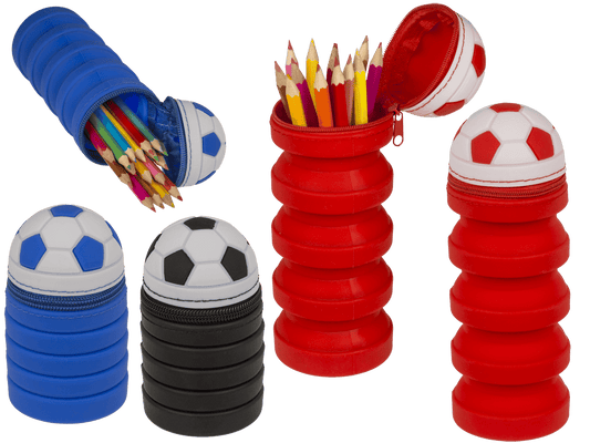 Pop-up pencil case, Football,