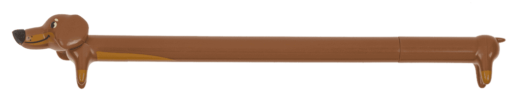 Stift, Dackel, löschbare Tinte,