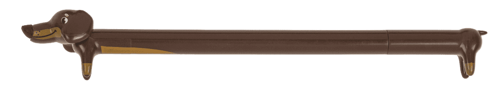 Stift, Dackel, löschbare Tinte,