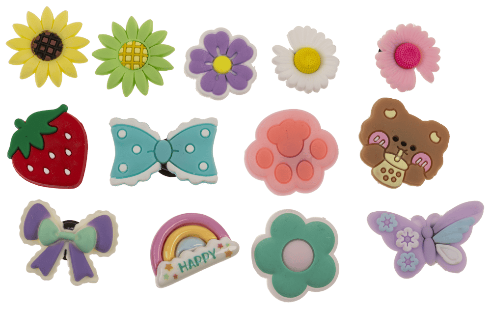 Charm purse, with zipper,