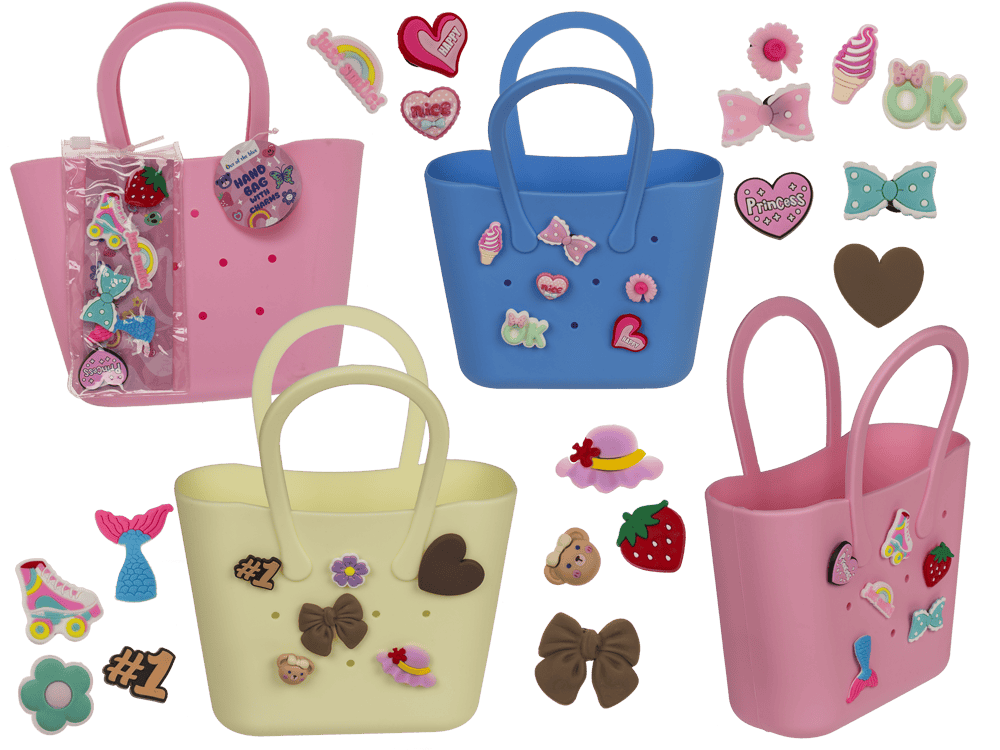 Charm hand bag, 21 x 24 cm,