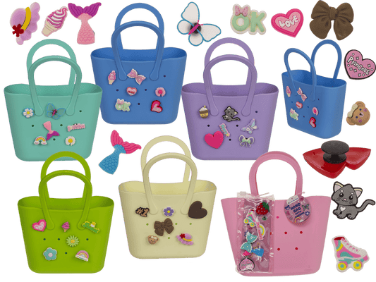 Charm hand bag, 21 x 24 cm,