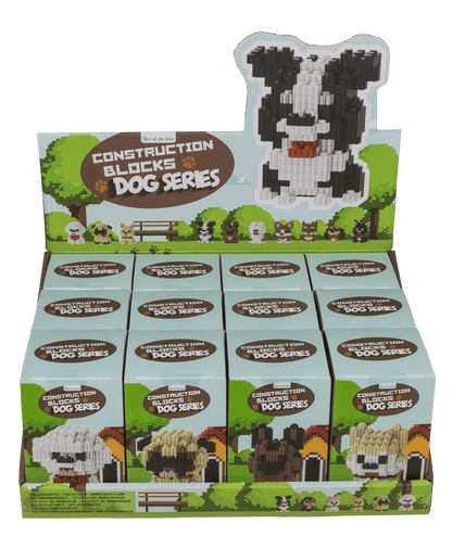 Construction blocks, Puppies,