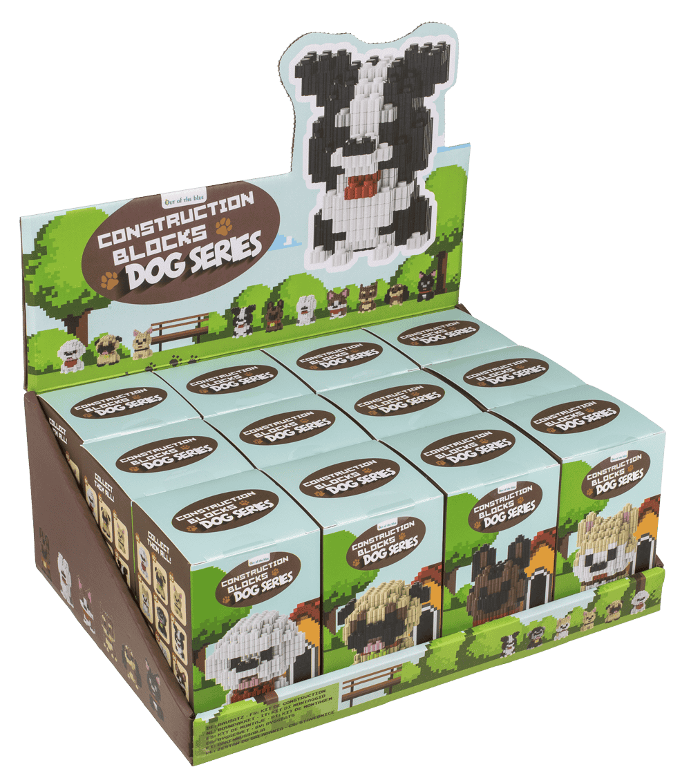 Construction blocks, Puppies,