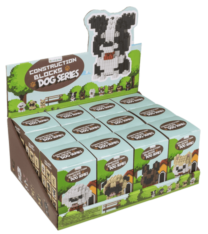 Construction blocks, Puppies,