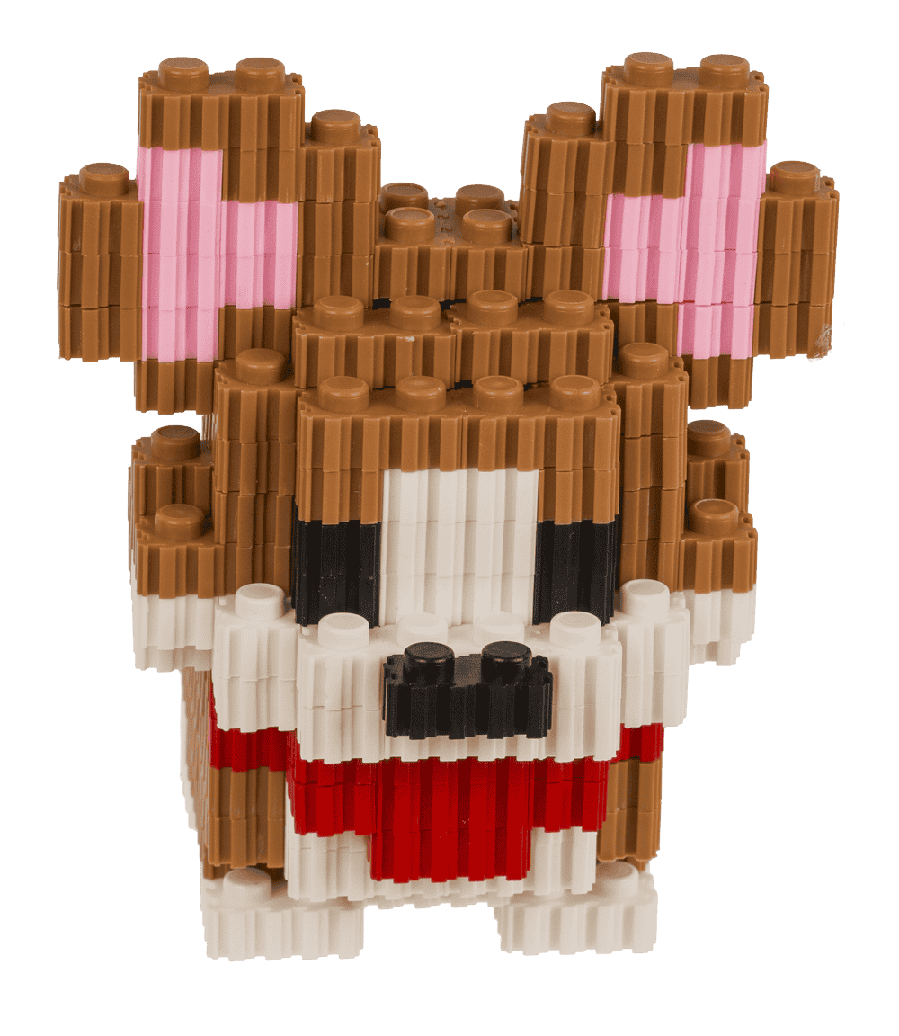 Construction blocks, Puppies,