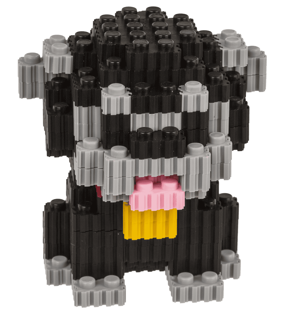 Construction blocks, Puppies,