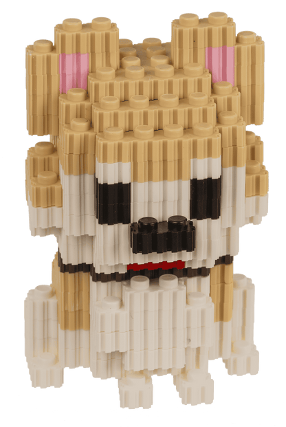 Construction blocks, Puppies,