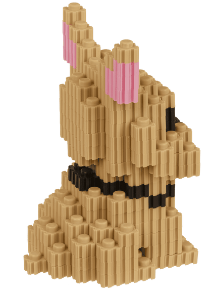 Construction blocks, Puppies,