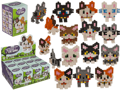 Construction blocks, Kittens,