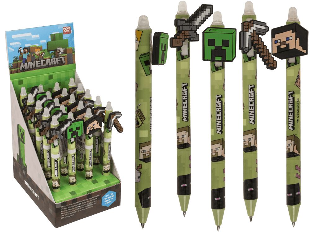 Erasable Pen, Minecraft Tools,
