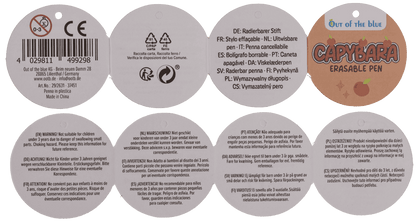 Erasable Pen, Capybara,