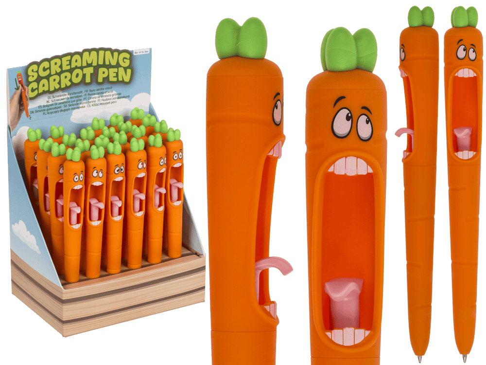 Pen, Screaming Carrot,
