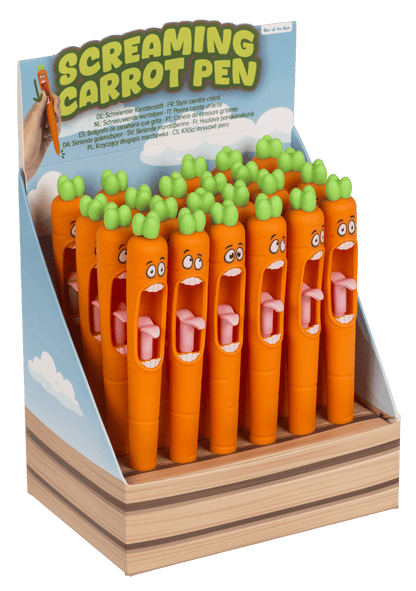 Pen, Screaming Carrot,