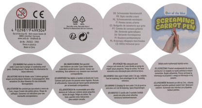 Pen, Screaming Carrot,