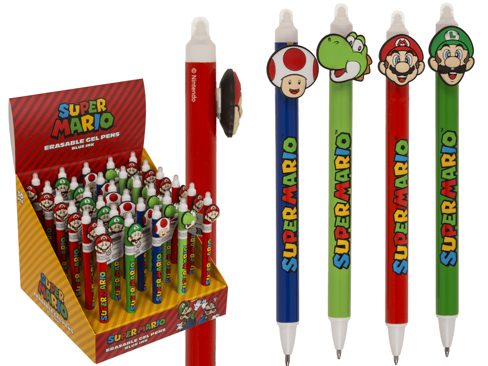 Erasable Pen, Super Mario,