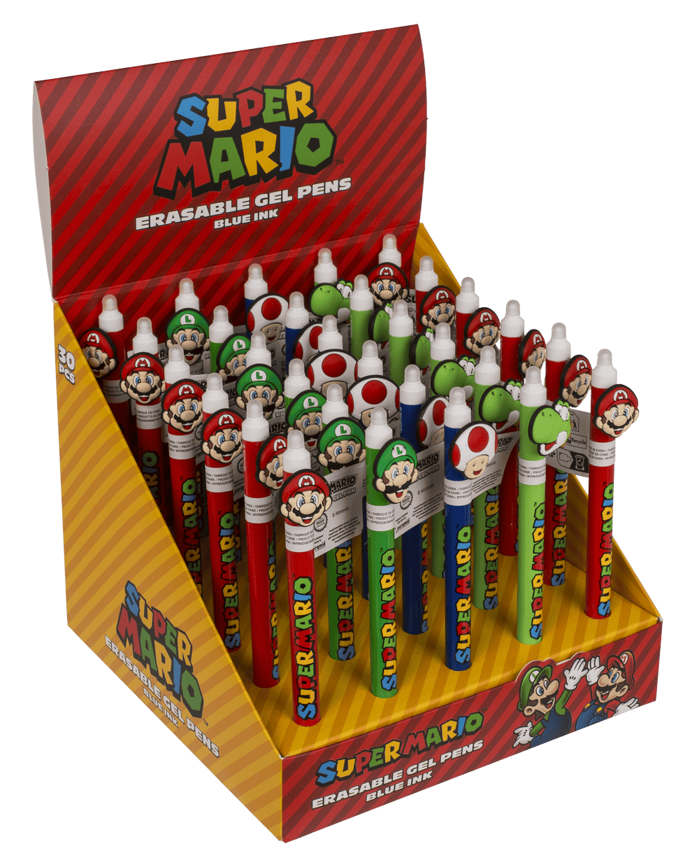 Erasable Pen, Super Mario,