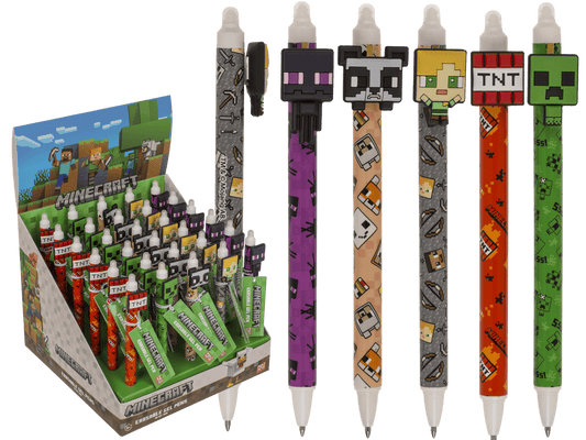 Erasable Pen, Minecraft,