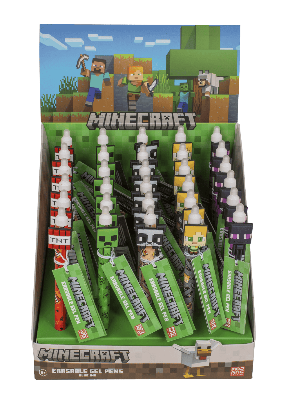 Erasable Pen, Minecraft,