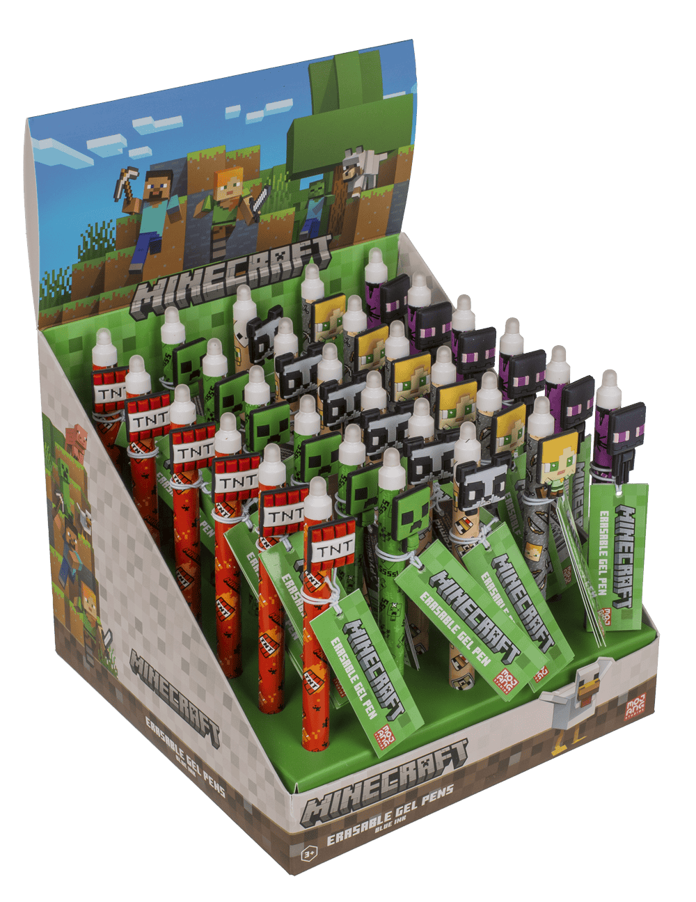 Erasable Pen, Minecraft,