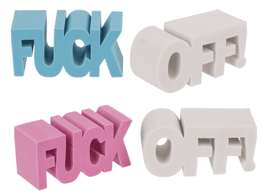 Eraser, Swearwords, F*ck off