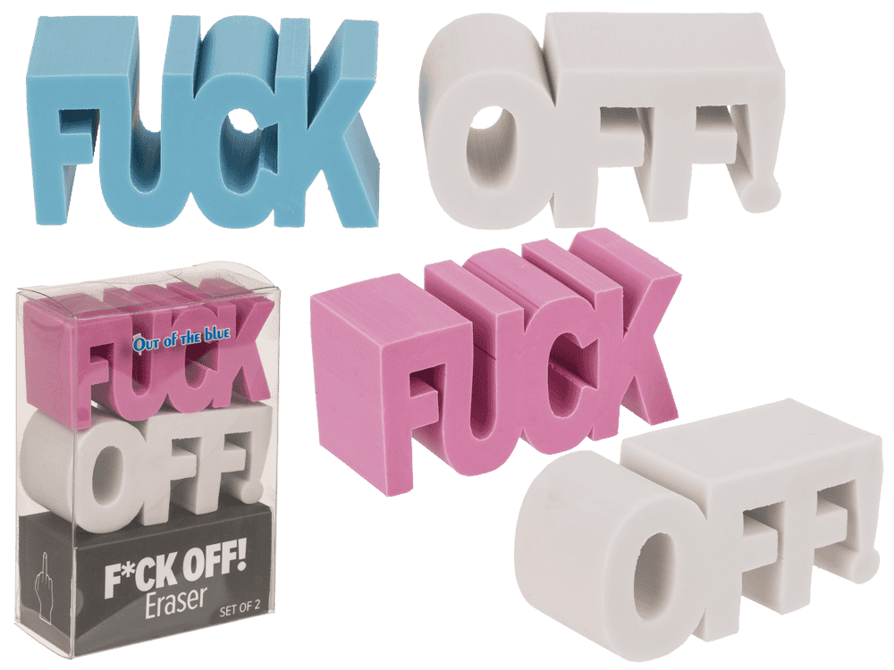 Eraser, Swearwords, F*ck off