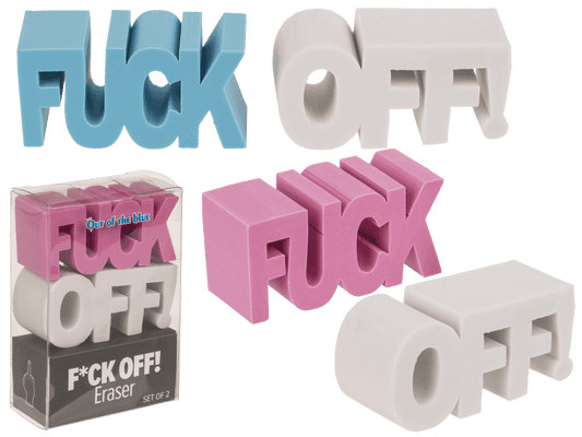 Eraser, Swearwords, F*ck off