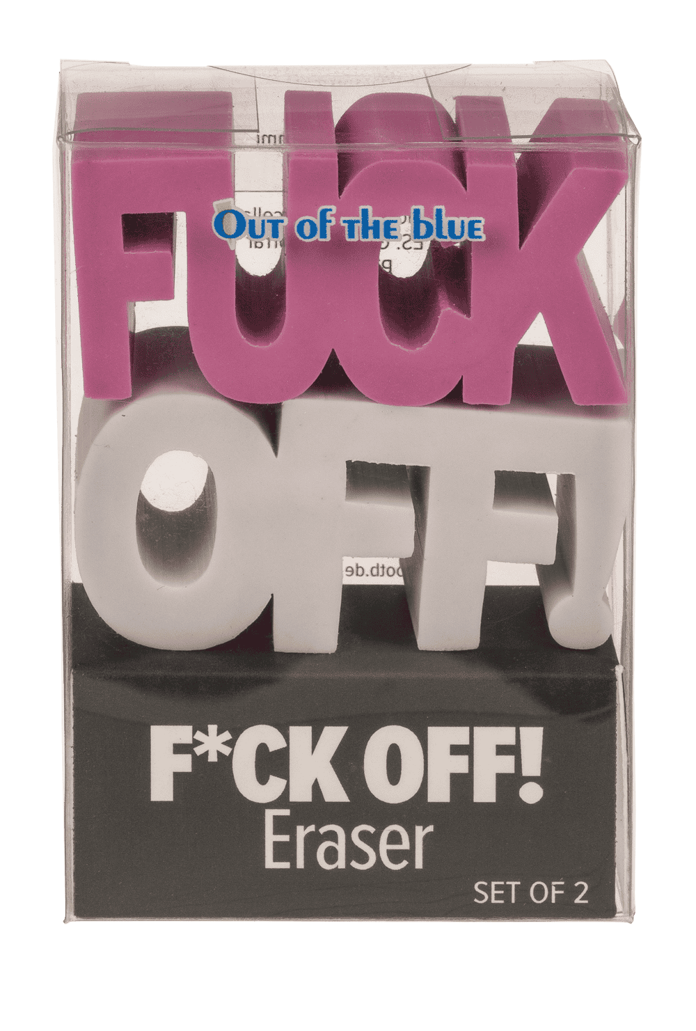 Eraser, Swearwords, F*ck off