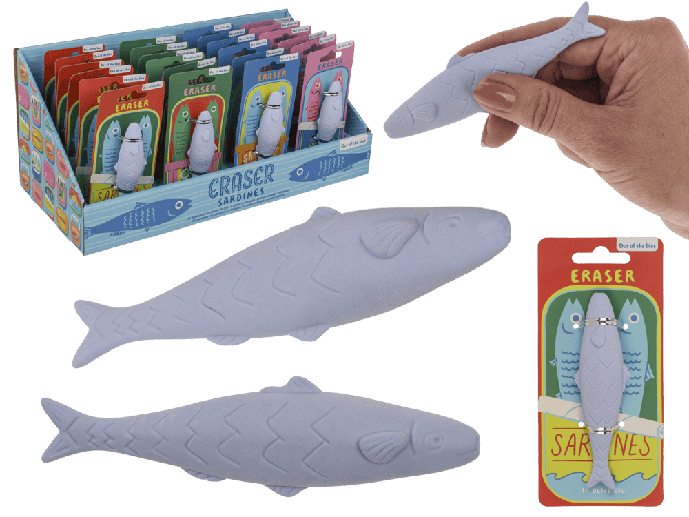 Eraser, Sardine,