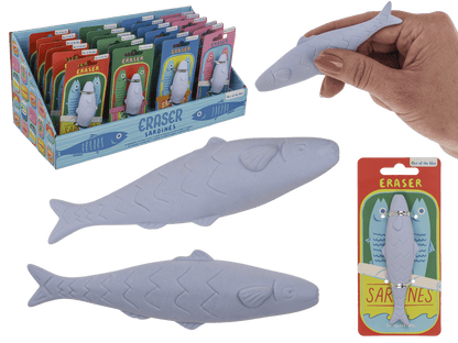 Eraser, Sardine,