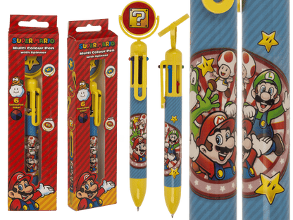 Multicolour pen, Super Mario,