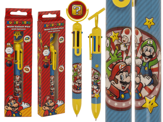 Multicolour pen, Super Mario,