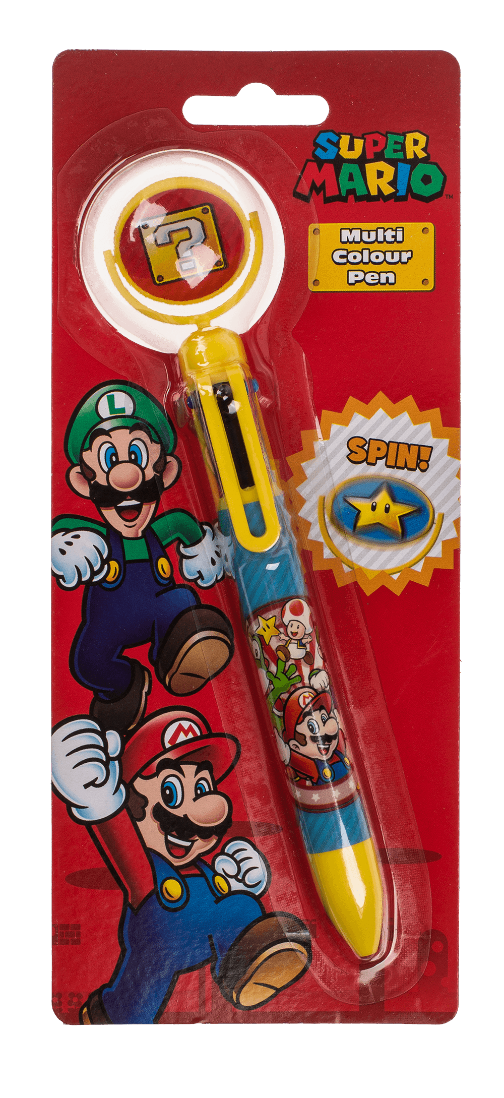 Multicolour pen, Super Mario,