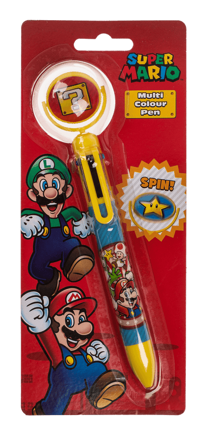 Multicolour pen, Super Mario,