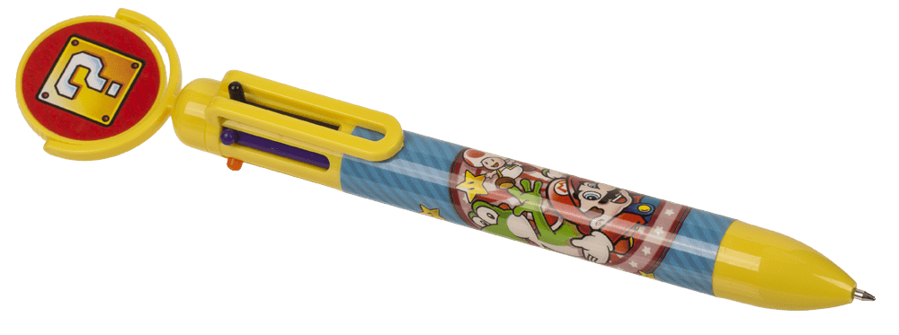 Multicolour pen, Super Mario,