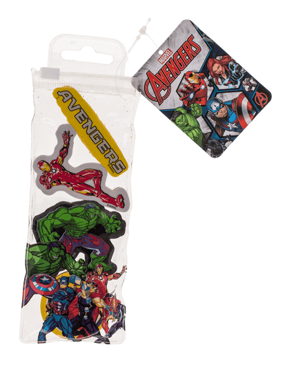 Eraser, Avengers, set of 4
