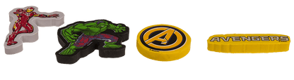 Eraser, Avengers, set of 4