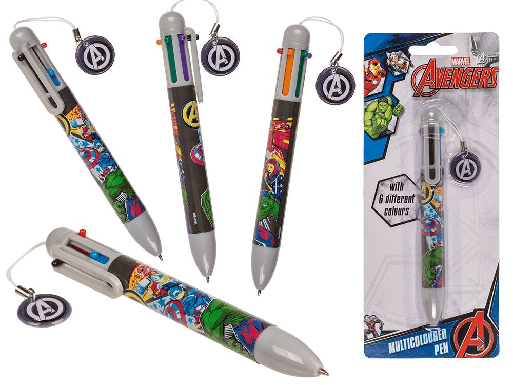 Multicolour pen, Marvel,