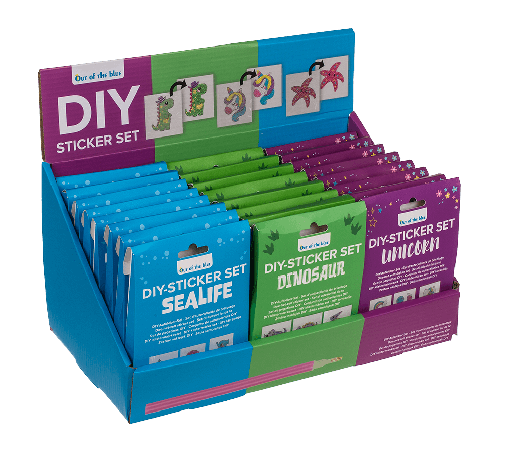 DIY Sticker,set of 12, 3 assorted