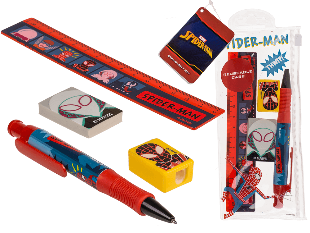 Stationery Set, Spider-Man (Sketch),