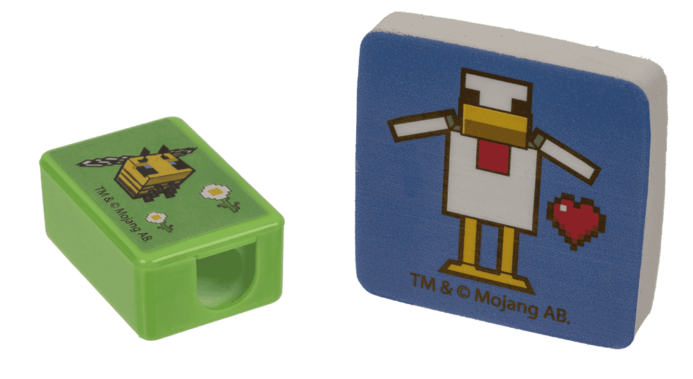 Stationary set, Minecraft