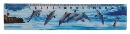 Ruler, Sealife, 21 x 4,5 cm,
