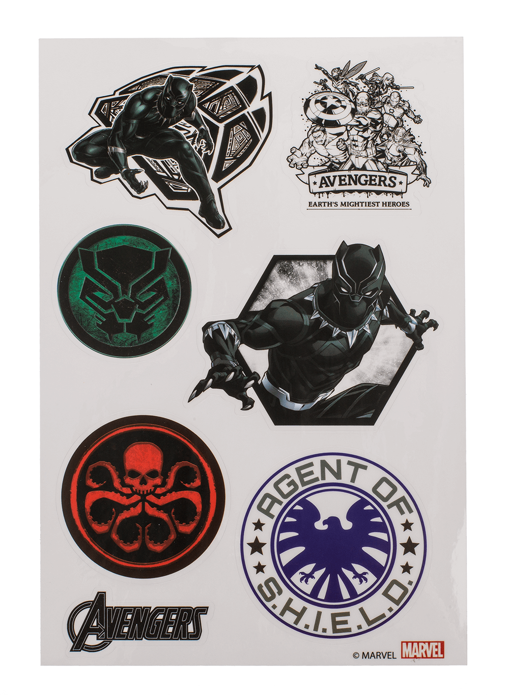 Tech Stickers Set, Avengers (Heroes),