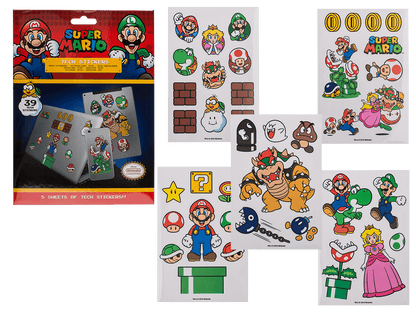 Tech Stickers Set, Super Mario