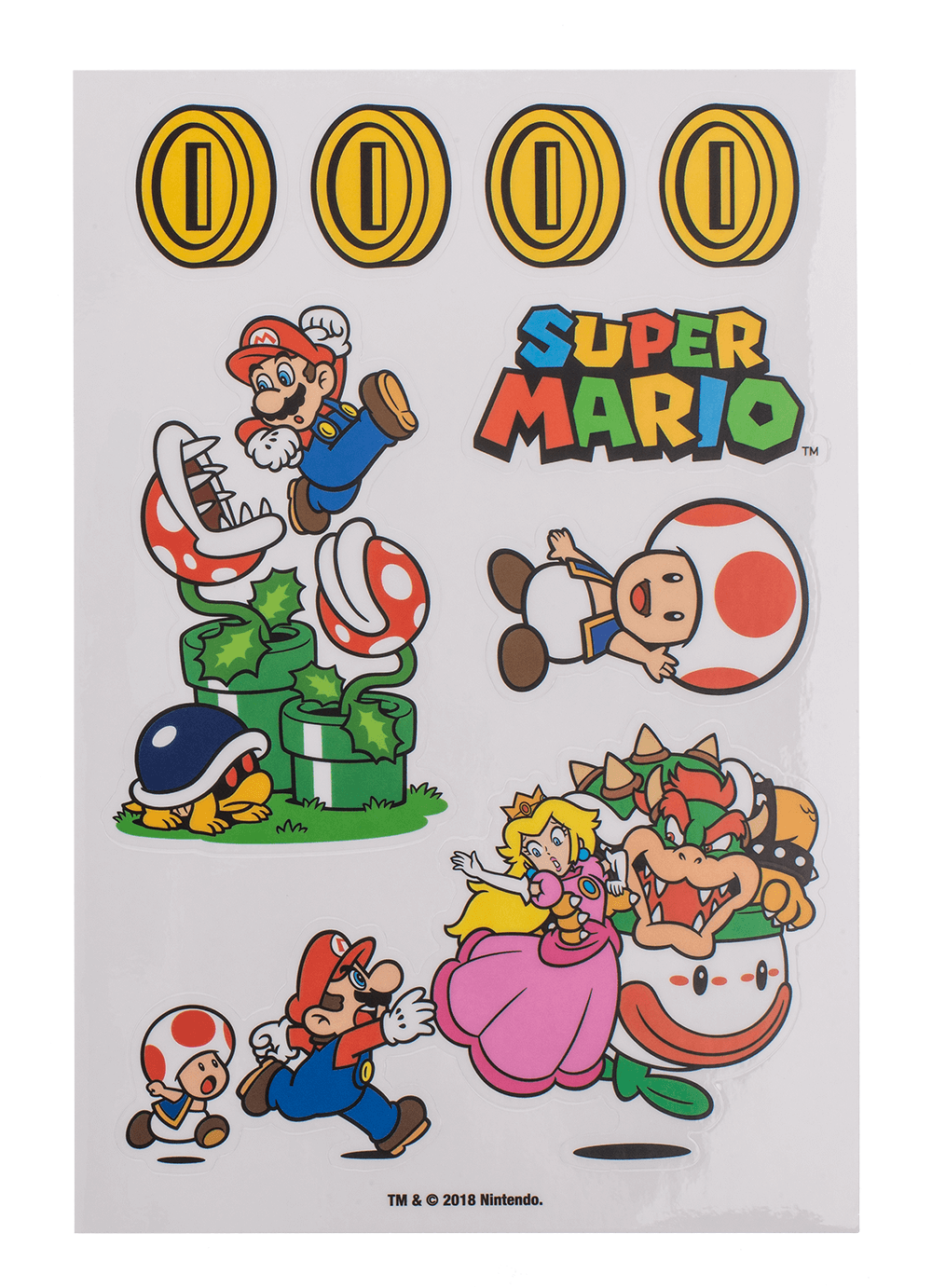 Tech Stickers Set, Super Mario
