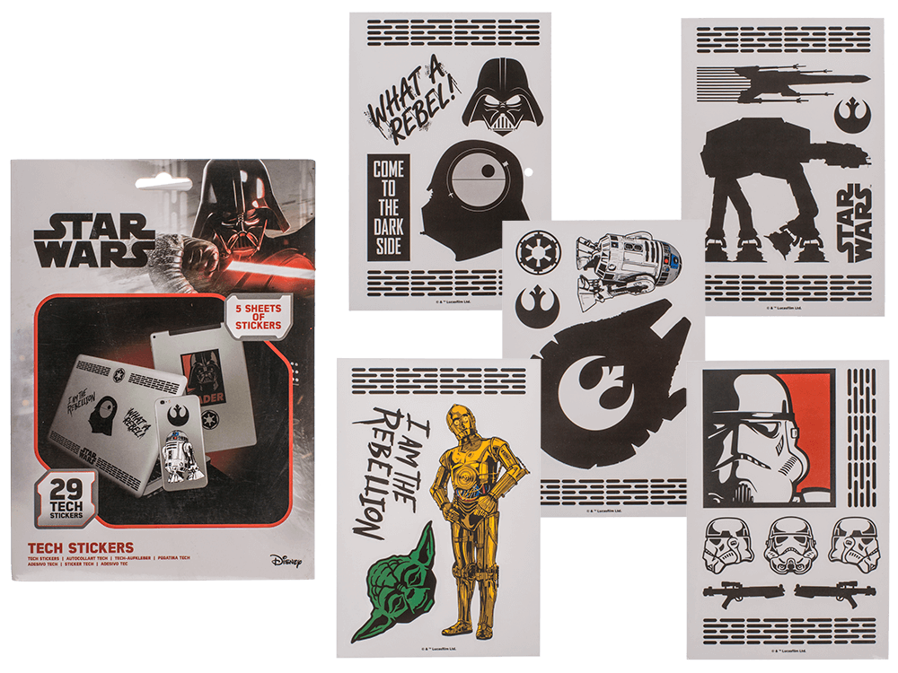 Tech Stickers Set, Star Wars (Force),