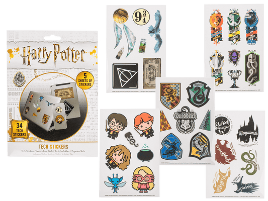 Tech Stickers Set, Harry Potter (Artefacts)