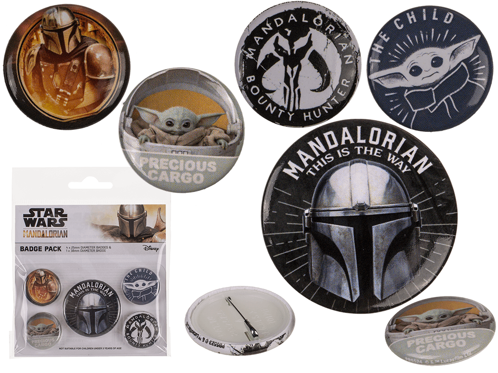 Badge, Star Wars - The Mandalorian,