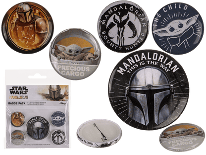 Badge, Star Wars - The Mandalorian,